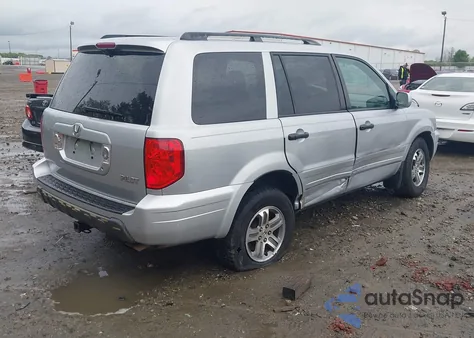2003 Honda Pilot Ex из США, поврежденный, VIN 2HKYF18423H532100